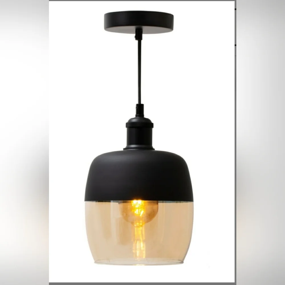 Glass Pendant Lighting , Ceiling Lighting 1 lamp